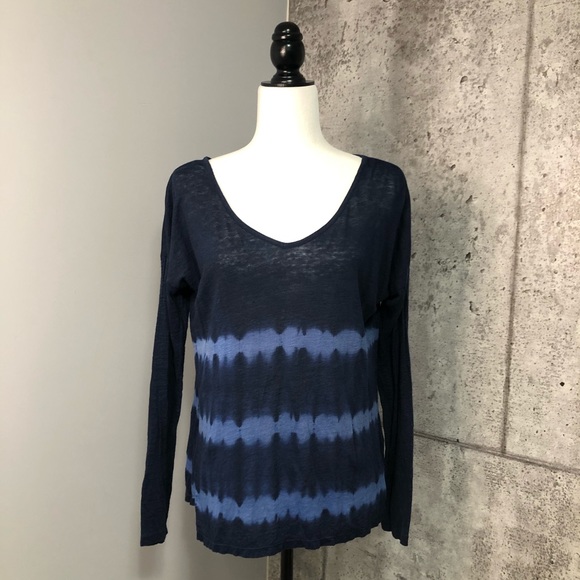 Velvet by Graham & Spencer Tops - VELVET by Graham & Spencer Linen Tie Dye Dolman